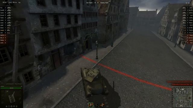 M7 Tank going up in Himmelsdorf and racing back for a lol.avi смотреть онлайн