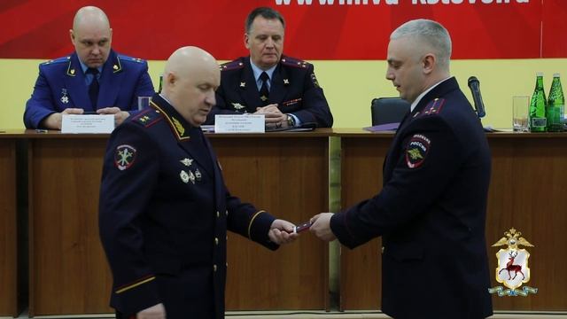 Генерал-лейтенант полиции Юрий Арсентьев с рабочим визитом посетил Отдел МВД России «Кстовский» смотреть онлайн