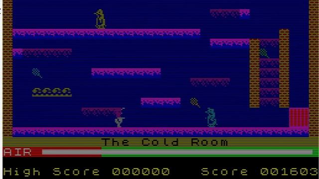 Manic Miner - ZX Spectrum - Zecut0r emulator смотреть онлайн