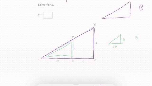 Khan Academy Tutorial: solve similar triangles (advanced) смотреть онлайн