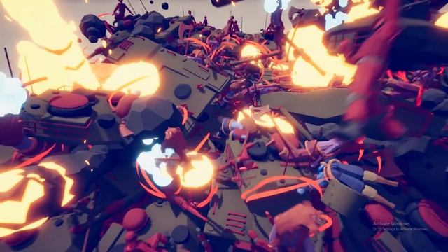 30x TANK vs 100x Jarl - Totally Accurate Battle Simulator смотреть онлайн