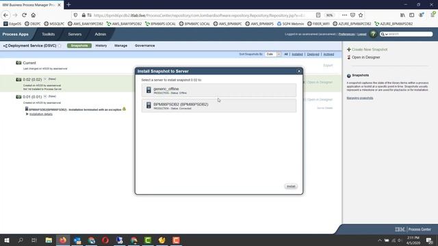 IBM BPM/BAW - Deployment Service Significance смотреть онлайн