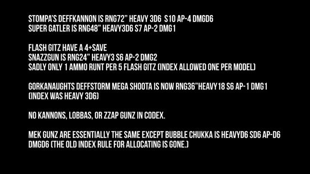 Codex: Orks Deffkilla Wartrike Stats, Flash Gitz Changes, Two Stratagems And MORE! Leak Time! смотреть онлайн