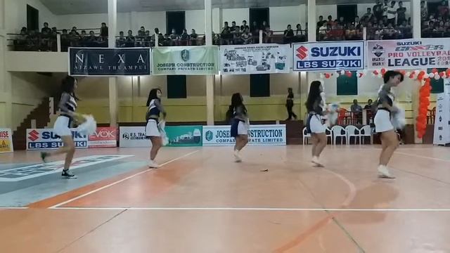 Chanmari 'W' Cheer Leaders  @ Chawnpui Sports Centre On 25.04.2019