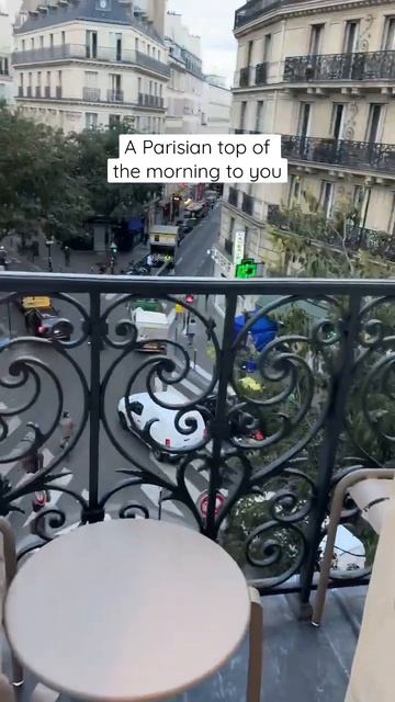 Good Morning from #HotelBeige Paris. #luxuryfashion #parishotel #parisvlog смотреть онлайн