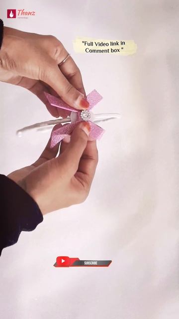 How to make Hair Band Using Glitter Foam Sheet | Thanz Craft And Design | #shorts смотреть онлайн