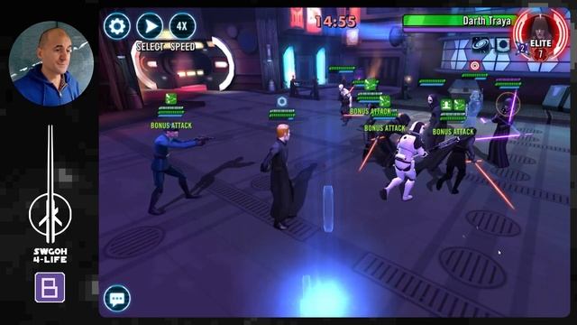 Max rewards Tier 10 Coruscant: First Order vs Sith Galactic Challenge | SWGOH GC X смотреть онлайн