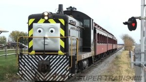 Thomas the Tank Engine & Mavis at the Strasburg Rail Road, Trains Compilation Video by Super Trains