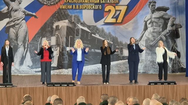 "Катюша" - Творческая лаборатория"Родники" в Воинской части-поем вместе! смотреть онлайн