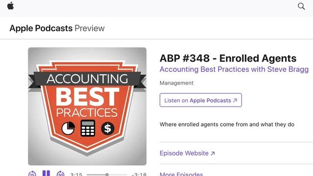 PODCAST Enrolled Agent смотреть онлайн