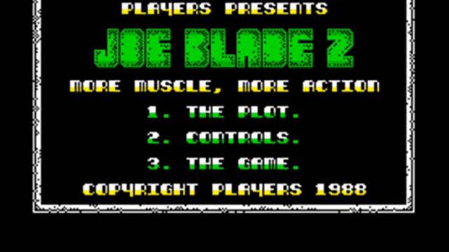 Joe Blade II Spectrum Plot Music смотреть онлайн