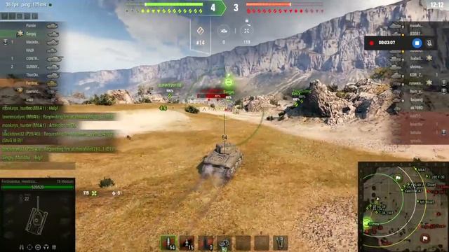 World of Tanks - T6 Medium - US Army Tanks смотреть онлайн