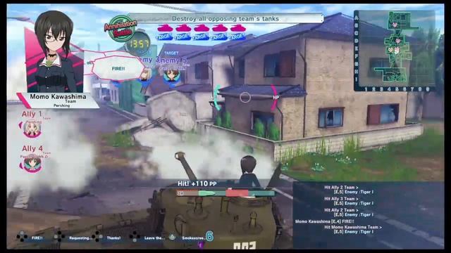 Girls und Panzer: Dream Tank Match DX - Battle At Checkpoint Chonky смотреть онлайн
