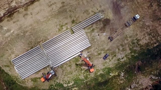 60 Ton Cranes - Tandem Lift - Bedrock Precast Concrete Beams, Columns and Slabs смотреть онлайн