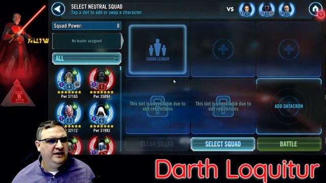 SWGOH Loquitur 3v3 GAC M3: Leia, Rey, Jabba, JML In One Zone! смотреть онлайн