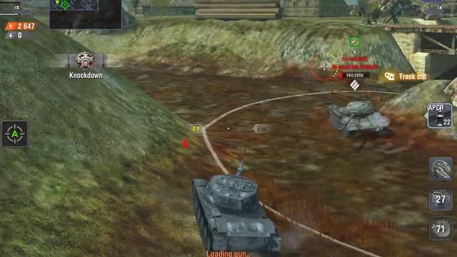 WoTB Vickers Light 5v5 game смотреть онлайн