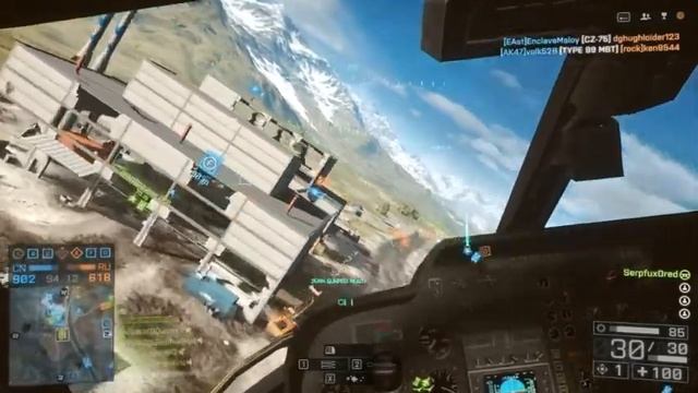 BF4 Z-11w Gameplay - Golmud railway смотреть онлайн