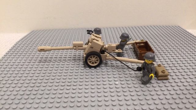 Lego Stopmotion PAK 40 Anti-Tank Gun (WWII) смотреть онлайн