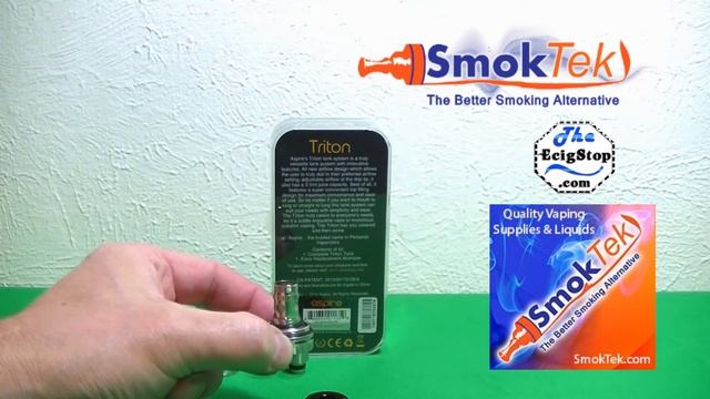 TheEcigStop.com Review of the Aspire Triton Subohm Tank from SmokTek смотреть онлайн
