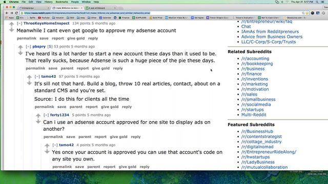 Google Adsense Success Story - A Story on Reddit смотреть онлайн
