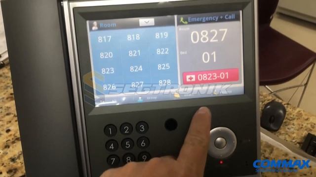 Commax Enfermería - Llamada en espera Paciente Enfermero смотреть онлайн