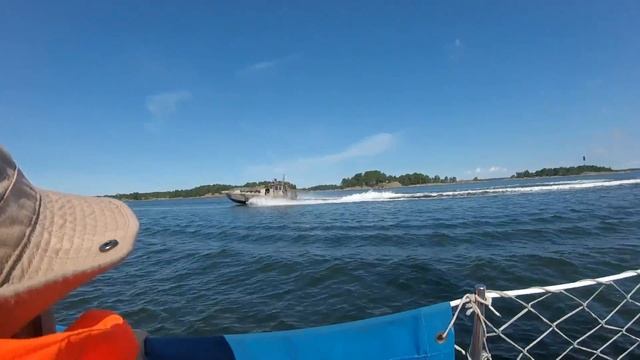 Sailing S/y Grace,  A Sunwind 26,  2016; Two And A Half Men In One And A Half Boats