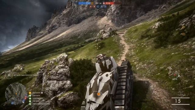 Battlefield 1- Awesome Tank смотреть онлайн
