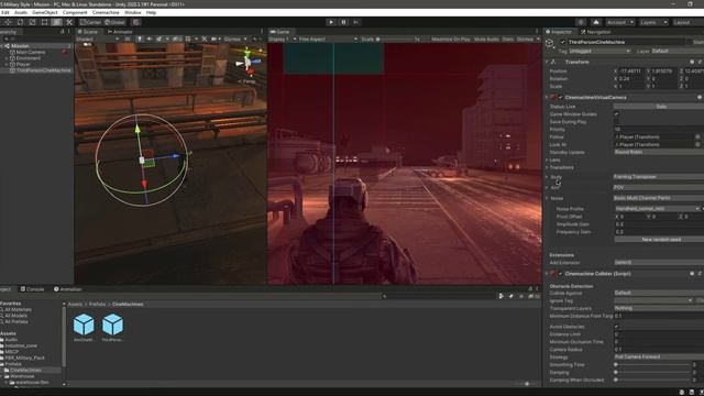 Third Person Controller Unity 3D - Aim CineMachine Unity Third Person Shooter Game Camera Tutorial смотреть онлайн