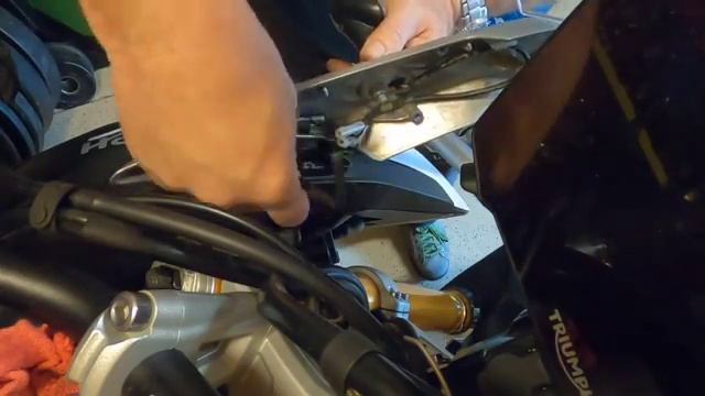 Tiger 900 Rally Pro Tank Removal смотреть онлайн