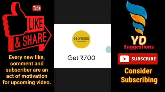 Espresso coupon code for free, promocode worth 700rs of espresso in hindi, voucher code of espress смотреть онлайн