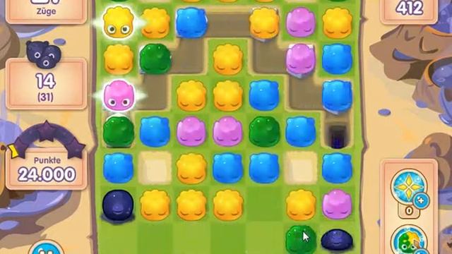 Jelly Splash Level 412 смотреть онлайн