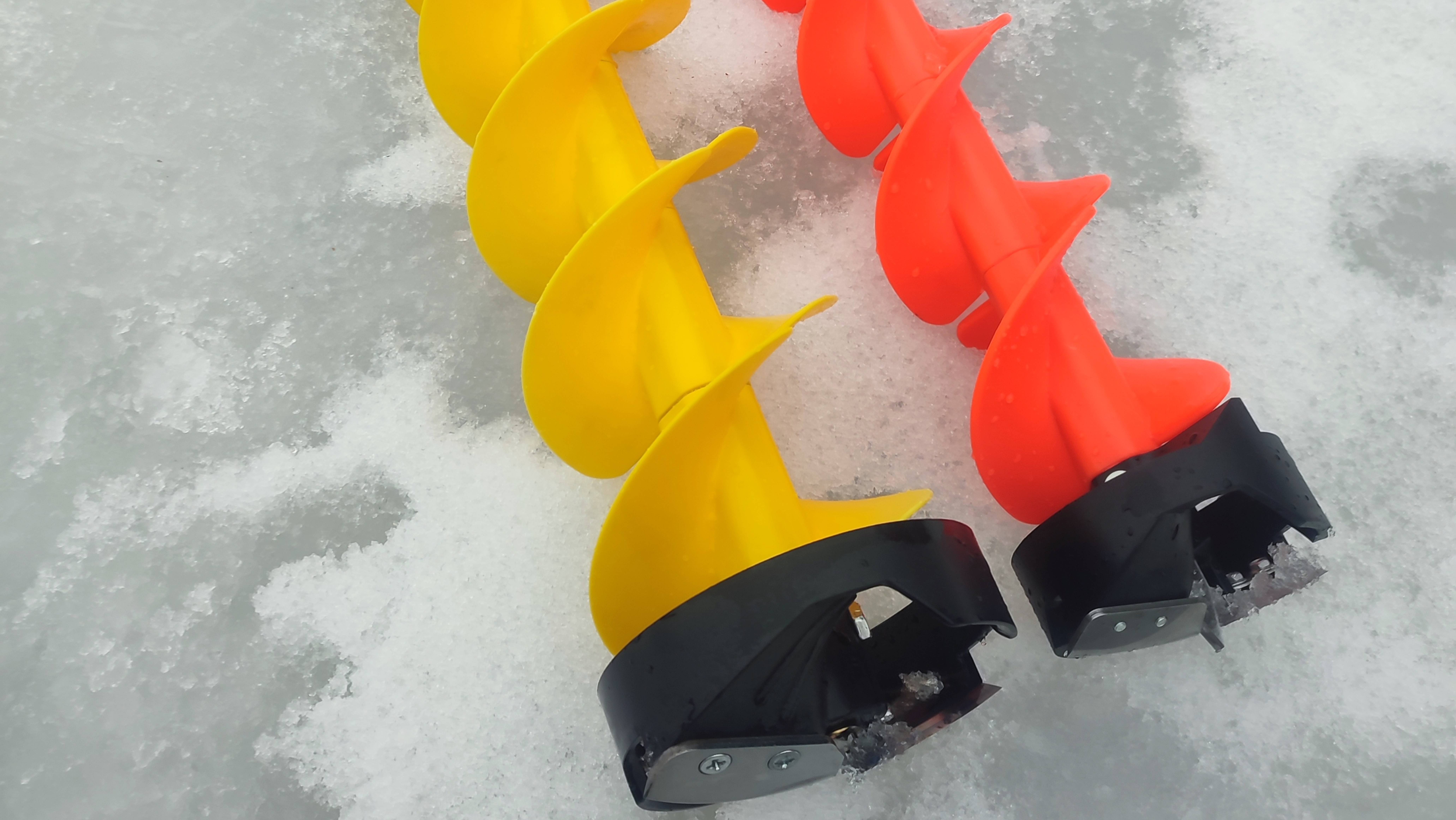 Китайский 150 (доработанный) и хабаровский 130 ледобуры. смотреть онлайн