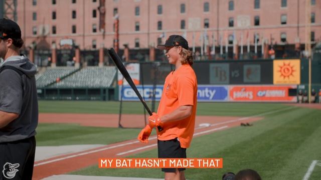 Jackson Holliday Mic’d Up at Orioles Batting Practice | O’s on the Fly | Baltimore Orioles смотреть онлайн