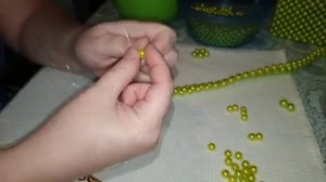 4 Часть, заключительная. Плетём ремешок и заканчиваем плетение сумки из бусин.