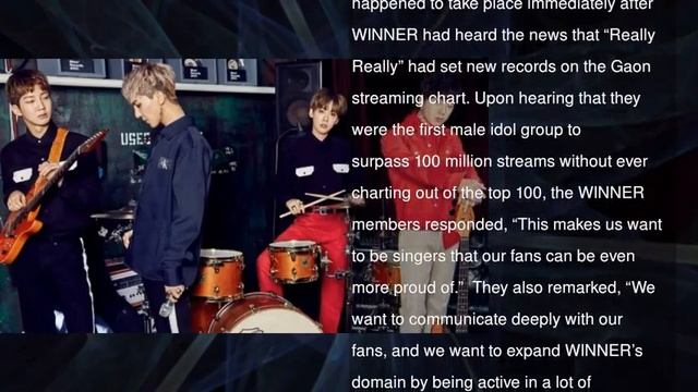 WINNER Responds To Being First Male Idol Group To Exceed 100 Million Streams In 2017 смотреть онлайн