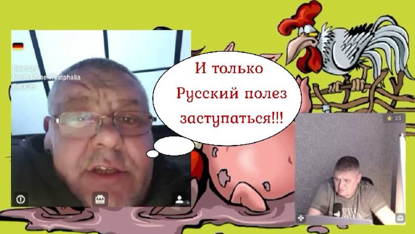 Русаки за AFD ("Альтернатива для Германии") 25.01.25 смотреть онлайн