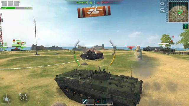 Tank Force Real Time Cool Game | BMP2 Russian Tank | Capture Base 100% | 2019-2020 Top Tanks Games смотреть онлайн
