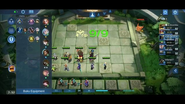 Tutorial Auto Win Magic Chess Combo Gila!!! Dragon+Empire+Tank+Assasin+Mage+Scarlet Shadow смотреть онлайн