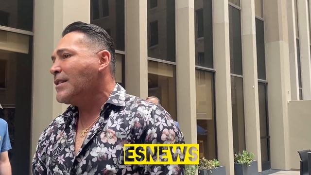 Oscar De La Hoya On who is the face of boxing talks tank Ryan rematch смотреть онлайн