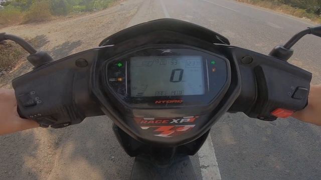 2023 TVS Jupiter ZX Vs TVS NTORQ 125 Race XP | Long Race | 100cc Vs 125cc | смотреть онлайн