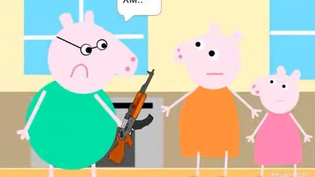 Свинка Пепа новая серия -ШАШЛЫК смотреть онлайн