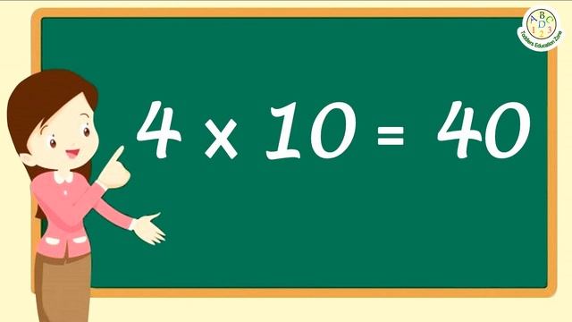 Table of Four ~ 4-x1=4 Multiplication ~ Maths Tables #tableof4 смотреть онлайн
