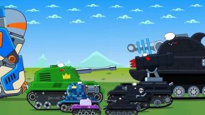 BATTLE AGAINST THE BOSSES! CARTOONS ABOUT TANKS HILLS OF STEEL