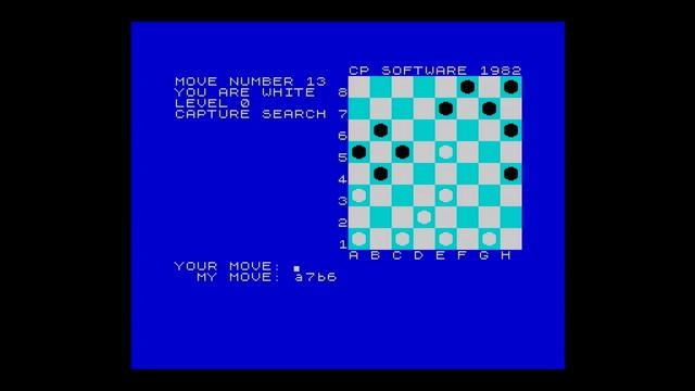 eLeMeNt ZX Real Tape: Draughts Master смотреть онлайн