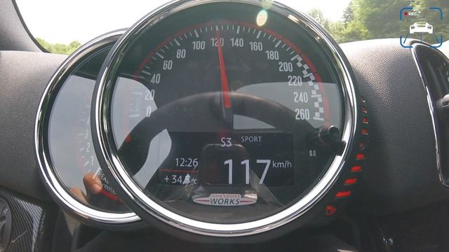Mini Countryman JCW 231HP ACCELERATION & TOP SPEED 0-237km/h by AutoTopNL смотреть онлайн