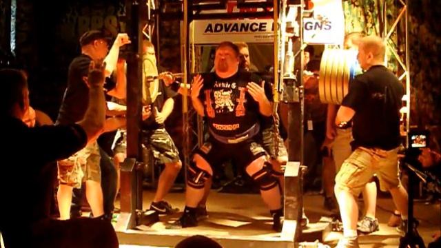 Henry Thomason Squats 1200 lbs @ XPC PRO Coalition Powerlifting Meet 3/03/12 смотреть онлайн
