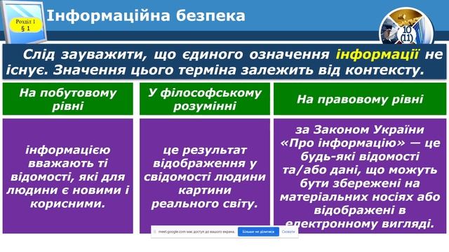 9 клас Урок20 21 11 смотреть онлайн