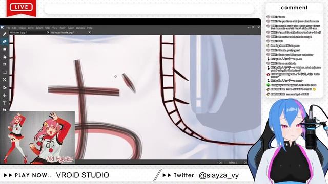 [SLAYZA_LIVE] #2 Let's create Aki Hyuzu in Vroid Studio 👀✨ смотреть онлайн