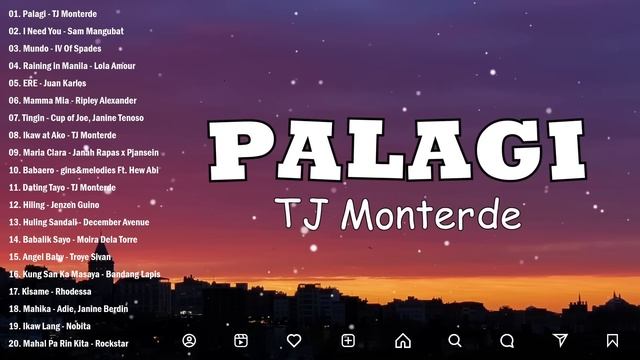 Palagi - TJ Monterde 💗 Best OPM Tagalog Love Songs With Lyrics ~ OPM Trending 2024 Playlist #chill смотреть онлайн