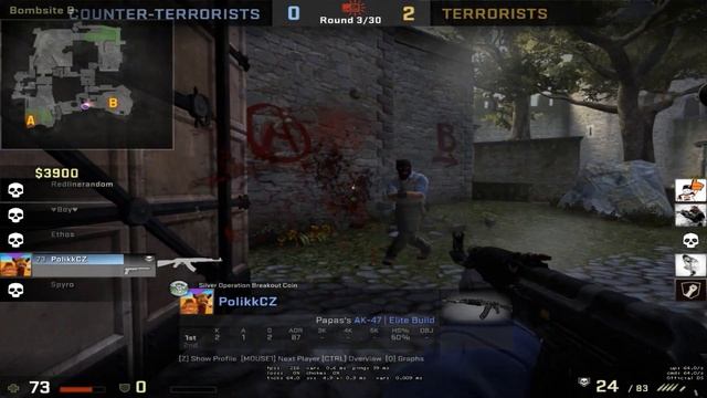 [CS:GO] ► Jak se to hraje v ESL #2 ► Vyžírka Redlinerandom смотреть онлайн